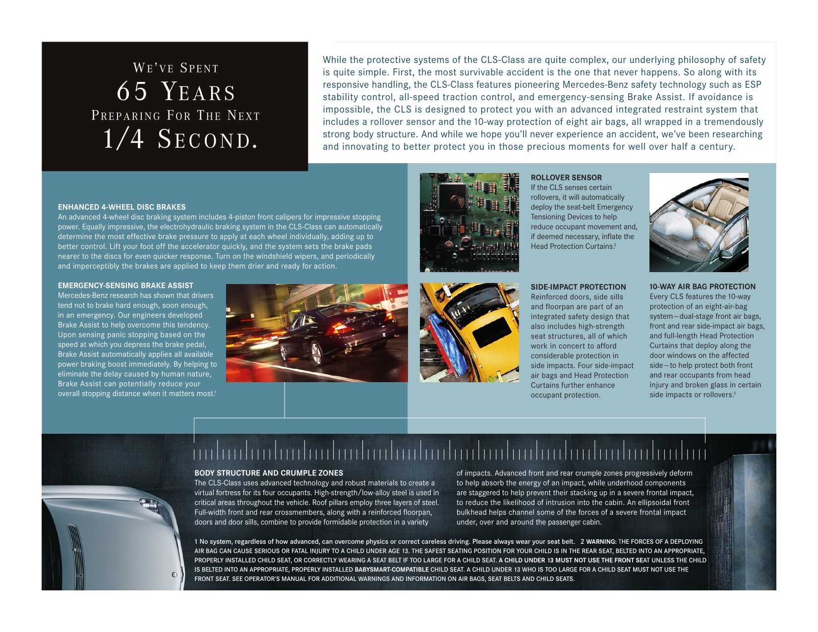 2006 Mercedes-Benz CLS-Class Brochure Page 12